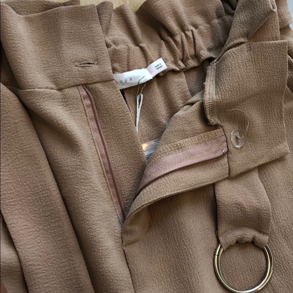 NWT Lush Wide Leg Cropped Pants - Picture 4 of 7